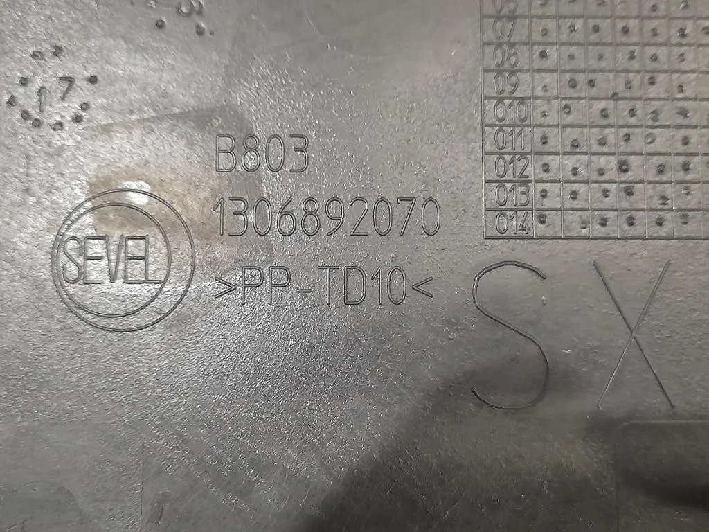 Modanatura Paracolpi Porta INF ANT SX 1306892070 Citroen Jumper III 2014