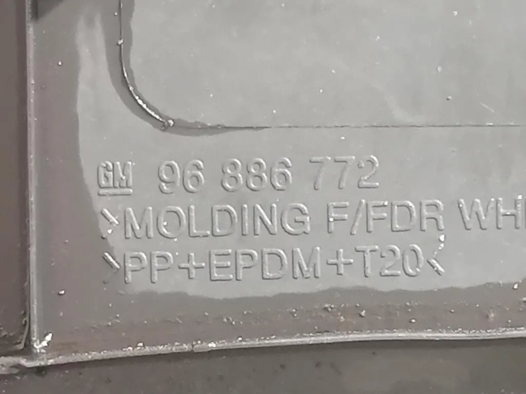 Modanatura Parafango ANT DX 96886772 Chevrolet Orlando 2011