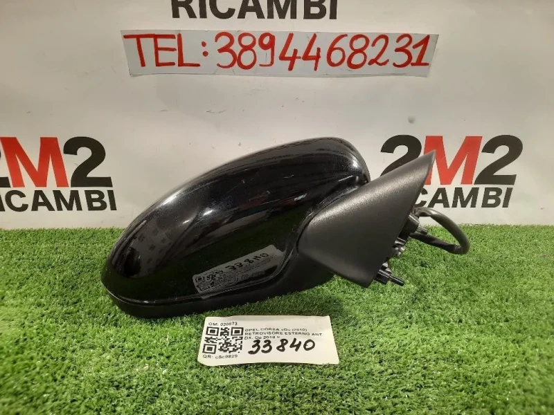 Retrovisore Esterno ANT DX 5 FILI SPECCHIO SPECCHIETTO Opel Corsa D 2010