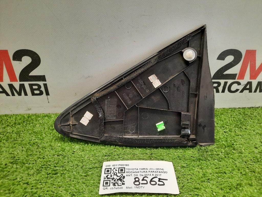 Modanatura Parafango ANT DX 601170D180 Toyota Yaris IV 2014