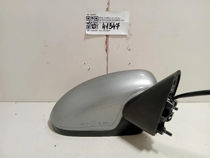 Retrovisore Esterno ANT DX 020873 Opel Corsa D 2010