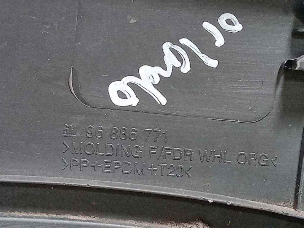 Modanatura Parafango ANT SX 96886771 Chevrolet Orlando 2011