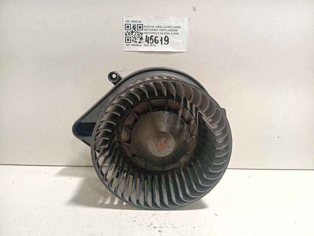 Ventola Raffreddamento 5508100 Audi A4 8ED Avant 2005