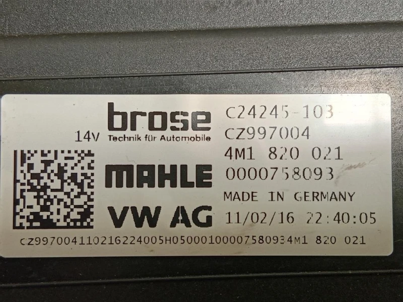 Ventola Raffreddamento 4M1820021 Audi A4 8W5 Avant 2015