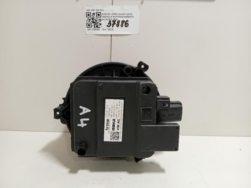 Ventola Raffreddamento 4M1820021 Audi A4 8W5 Avant 2015