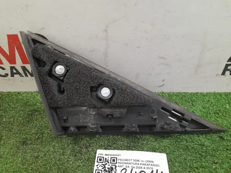 Modanatura Parafango ANT SX 96842433XY Peugeot 3008 I 2009