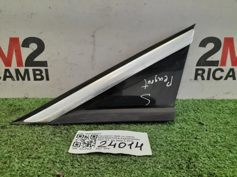 Modanatura Parafango ANT SX 96842433XY Peugeot 3008 I 2009