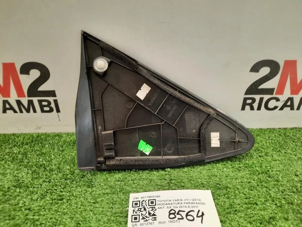 Modanatura Parafango ANT SX 601180D180 Toyota Yaris IV 2014