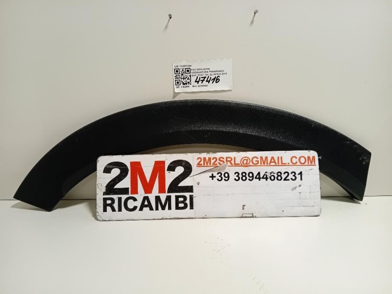 Modanatura Parafango SUP POST DX 735572240 Fiat 500X 2015
