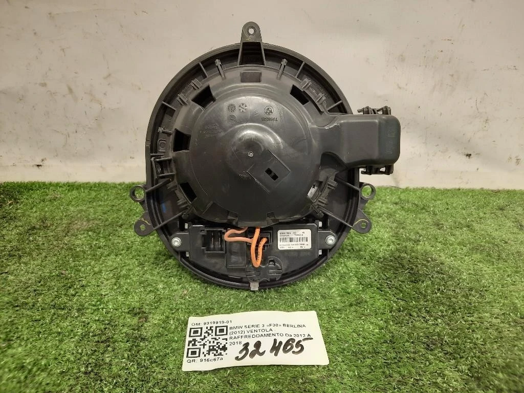 Ventola Raffreddamento 9319919-01 Bmw Serie 3 F30 Berlina 2012