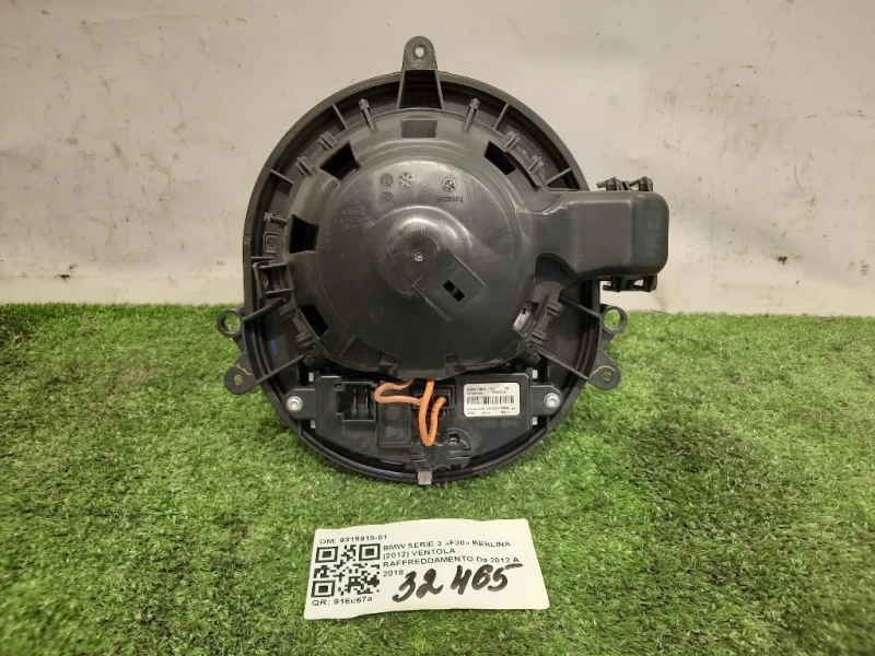 Ventola Raffreddamento 9319919-01 Bmw Serie 3 F30 Berlina 2012