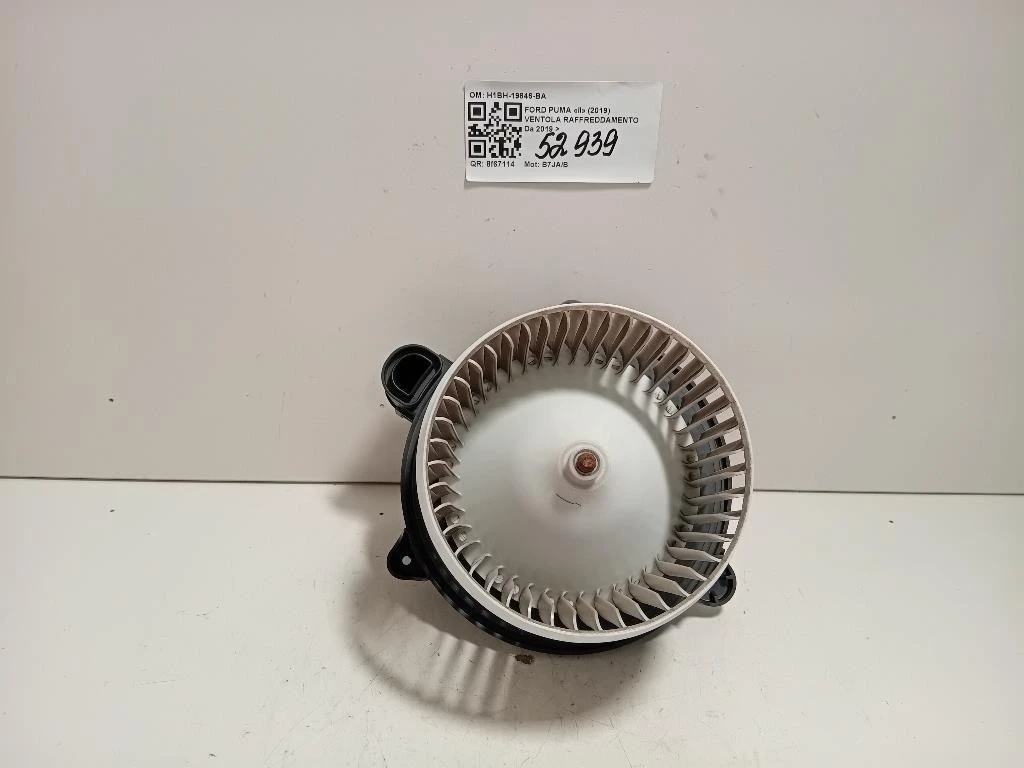 Ventola Raffreddamento H1BH-19846-BA Ford PUMA II 2024