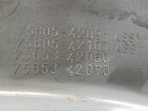 Modanatura Parafango SUP POST DX 7560542090 Toyota RAV 4 II 2000