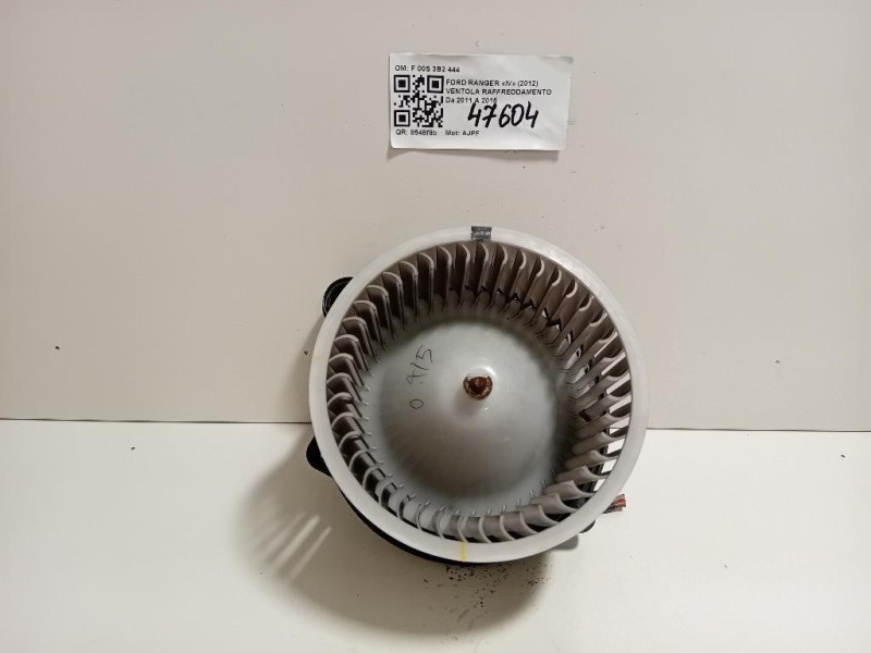 Ventola Raffreddamento F 00S 3B2 444 Ford Ranger IV 2012