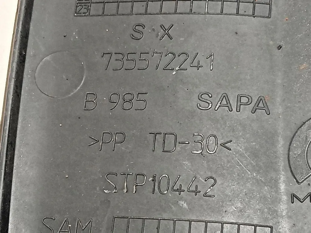 Modanatura Parafango SUP POST SX 735572241 Fiat 500X 2015