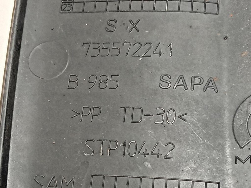 Modanatura Parafango SUP POST SX 735572241 Fiat 500X 2015