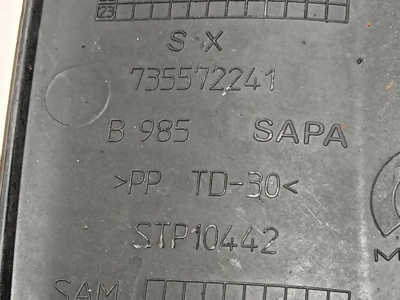 Modanatura Parafango SUP POST SX 735572241 Fiat 500X 2015