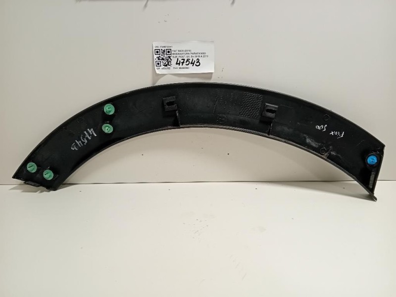 Modanatura Parafango SUP POST SX 735572241 Fiat 500X 2015