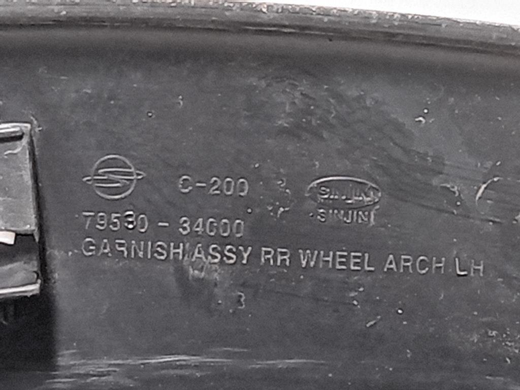 Modanatura Parafango SUP POST SX 79530-34000 Ssangyong Korando III 2011