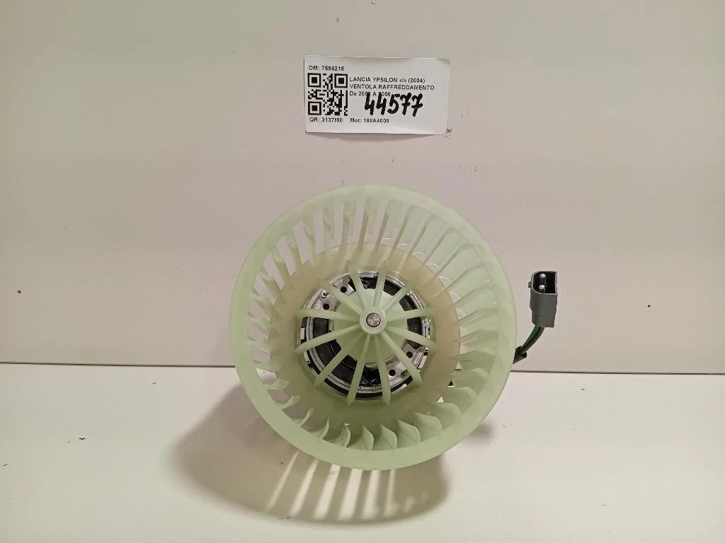 Ventola Raffreddamento 7596216 Lancia Ypsilon I 2004