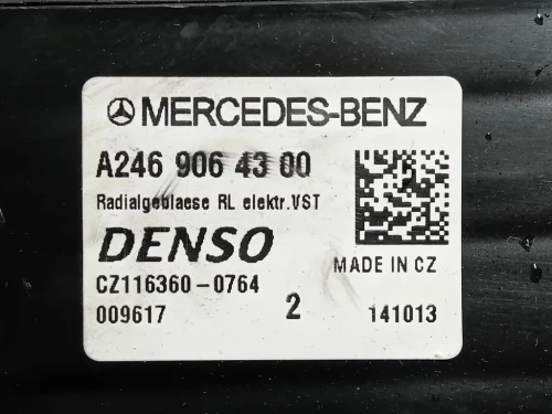 Ventola Raffreddamento A2469064100 Mercedes Classe B W246 2012