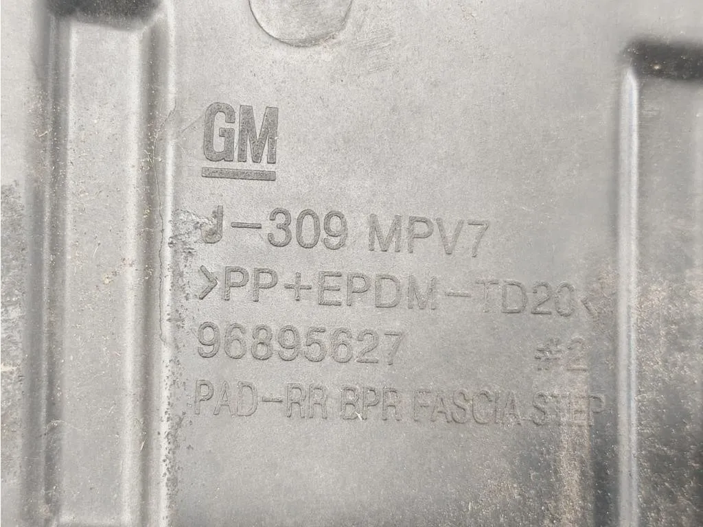 Modanatura Paraurti Centrale POST 96895627 Chevrolet Orlando 2011