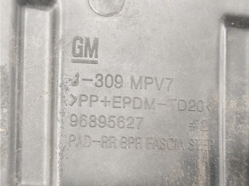 Modanatura Paraurti Centrale POST 96895627 Chevrolet Orlando 2011