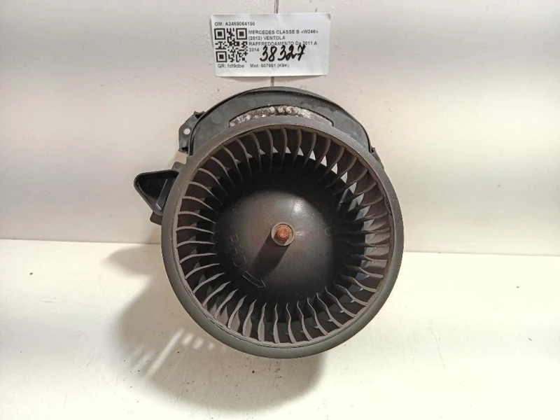 Ventola Raffreddamento A2469064100 Mercedes Classe B W246 2012