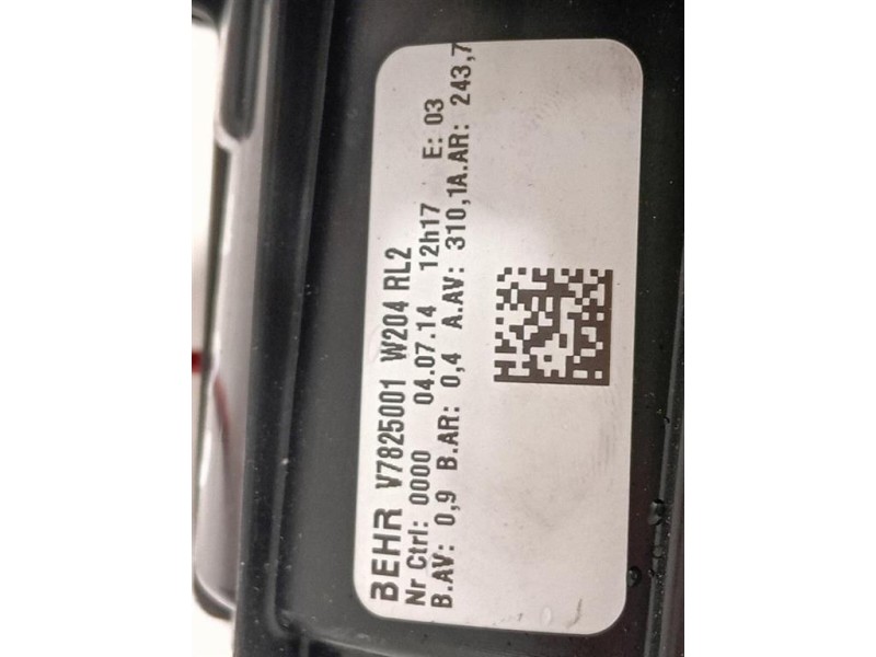 Ventola Raffreddamento G3631003 Mercedes Classe E W212 2013