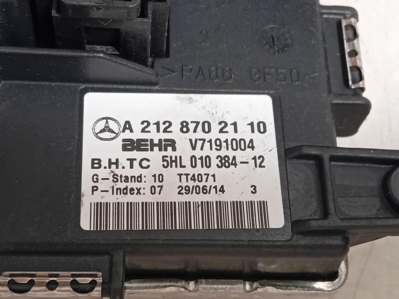 Ventola Raffreddamento G3631003 Mercedes Classe E W212 2013