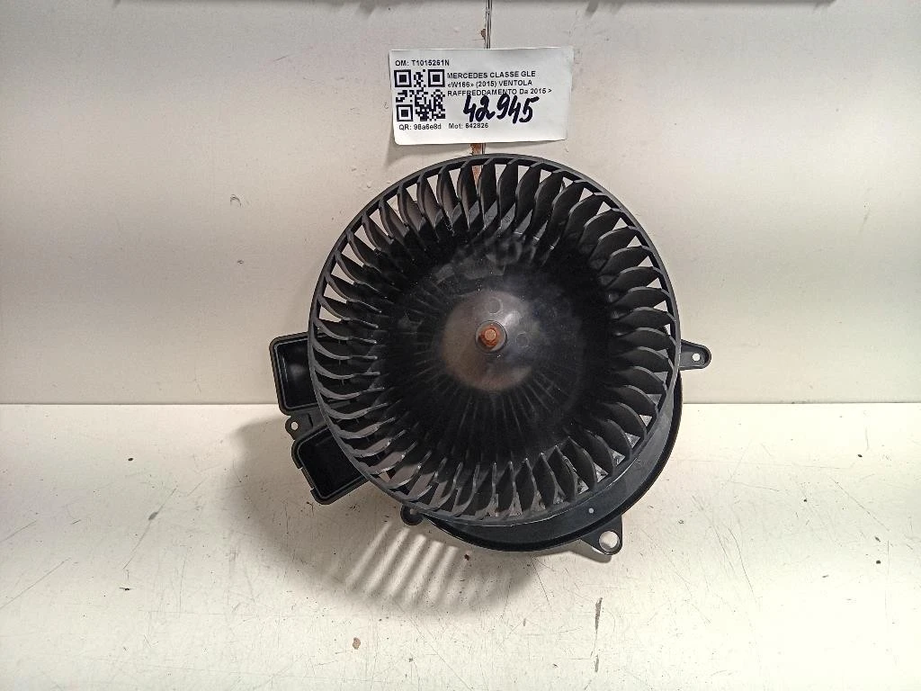 Ventola Raffreddamento T1015261N Mercedes Classe GLE W166 2015