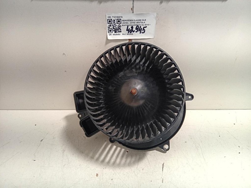 Ventola Raffreddamento T1015261N Mercedes Classe GLE W166 2015
