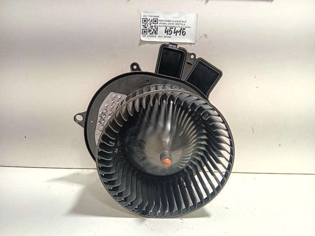 Ventola Raffreddamento T10134450 Mercedes Classe GLE W166 2015