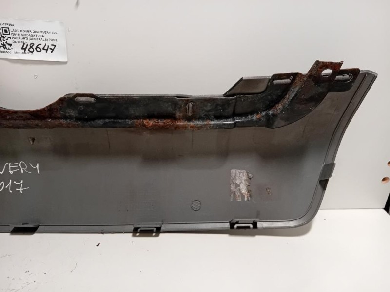Modanatura Paraurti Centrale POST FK72-17F954 Land Rover Discovery V 2016