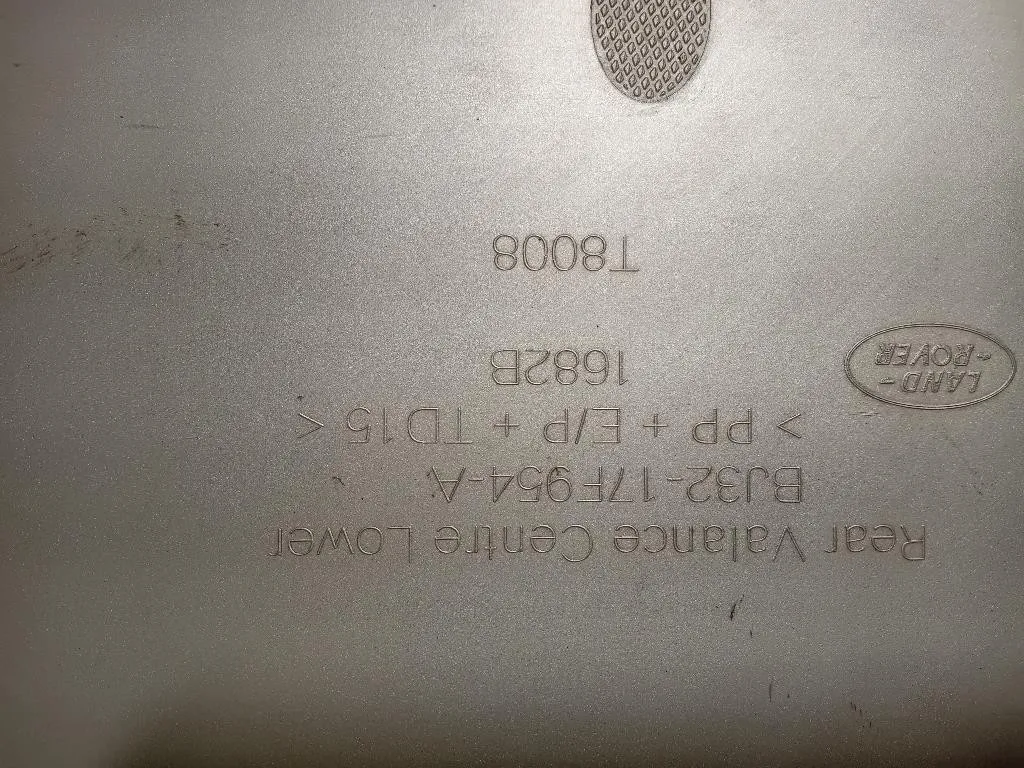 Modanatura Paraurti Centrale POST BJ32-17F954-A Land Rover Range Rover Evoque I 2011