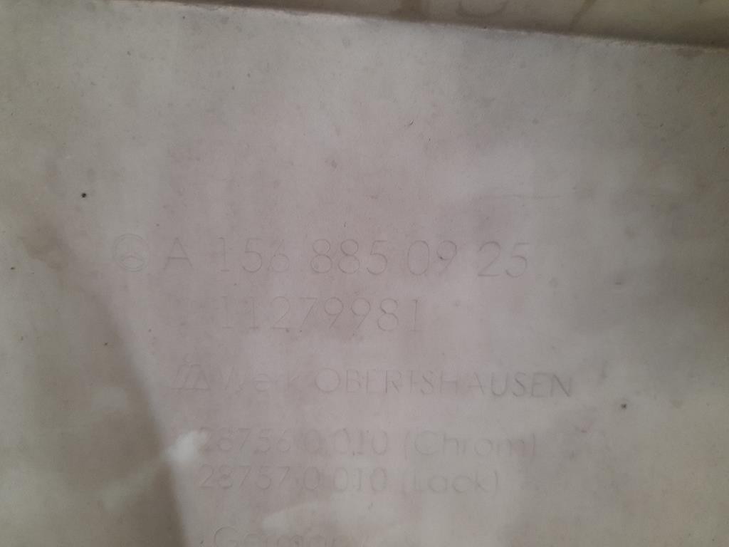 Modanatura Paraurti Centrale POST A1568850925 Mercedes Classe GLA X156 2017