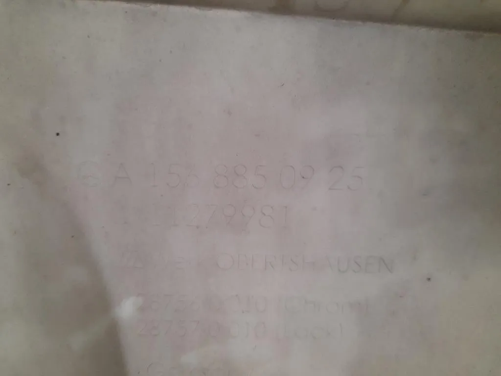 Modanatura Paraurti Centrale POST A1568850925 Mercedes Classe GLA X156 2017