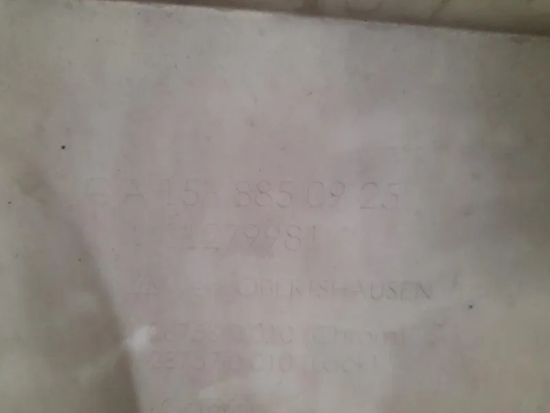 Modanatura Paraurti Centrale POST A1568850925 Mercedes Classe GLA X156 2017