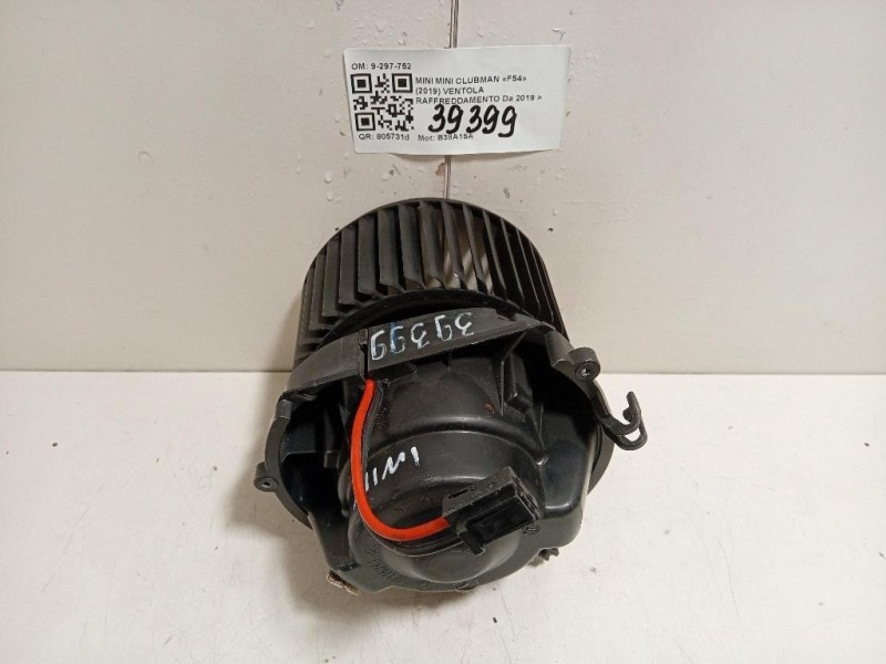 Ventola Raffreddamento 9-297-752 Mini MINI Clubman F54 2019
