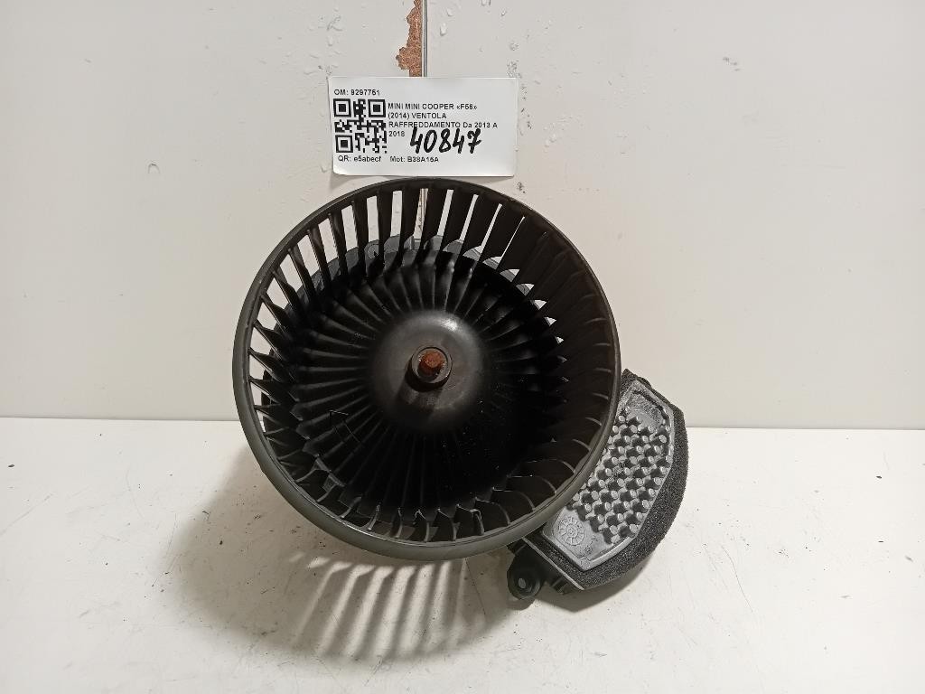Ventola Raffreddamento 9297751 Mini MINI Cooper F56 2014