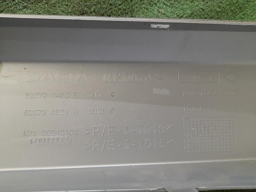 Modanatura Paraurti ANT 620721430R Dacia Duster II 2018