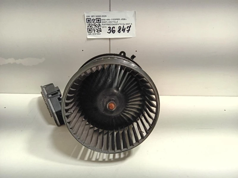 Ventola Raffreddamento MF116360-2025 Mini MINI Cooper R56 2007