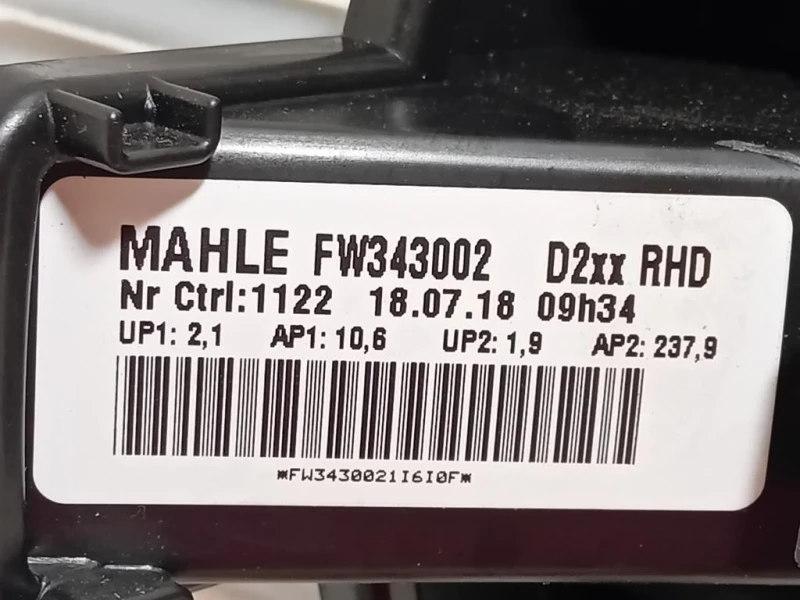 Ventola Raffreddamento FW343002 Opel Astra K 2016