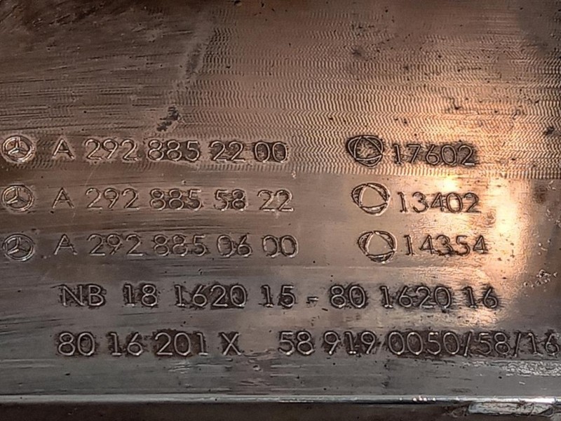 Modanatura Paraurti ANT A 292 885 58 22 Mercedes Classe GLE W166 2015