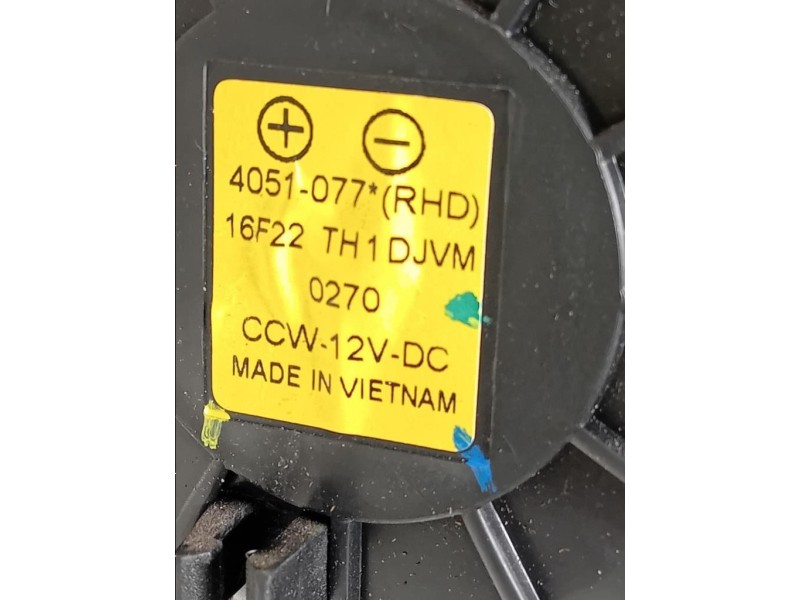 Ventola Raffreddamento 4051-077 Ssangyong Tivoli 2015