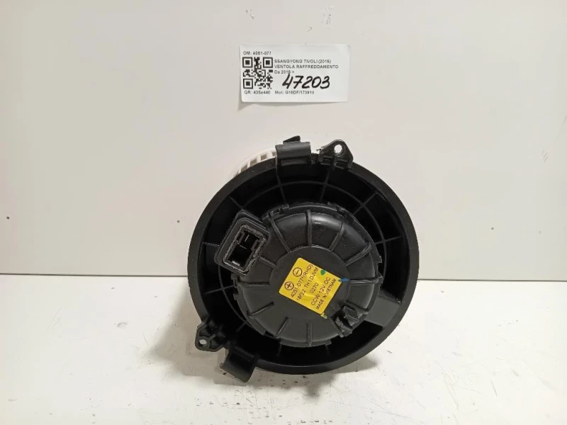 Ventola Raffreddamento 4051-077 Ssangyong Tivoli 2015