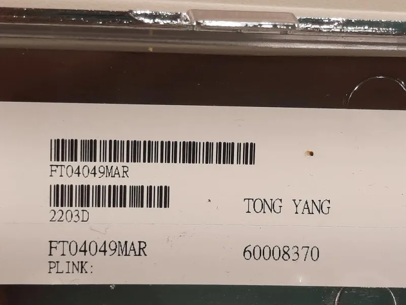 Modanatura Paraurti ANT DX FT0301243 Fiat 500 II 2008