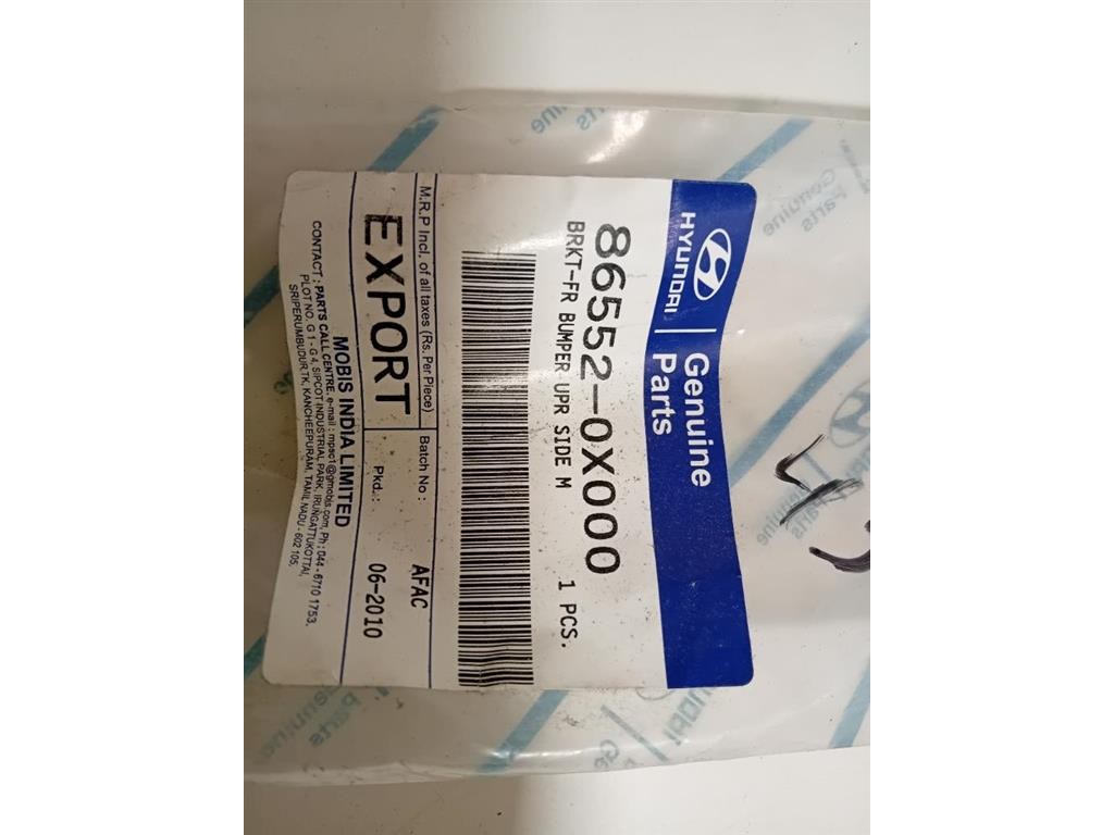 Modanatura Paraurti ANT DX 86552-0X000 Hyundai I10 I 2008