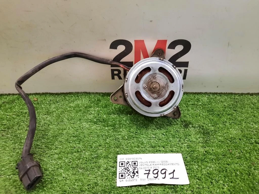 Ventola Raffreddamento 6G918C607N MOTORINO Volvo XC60 I 2009
