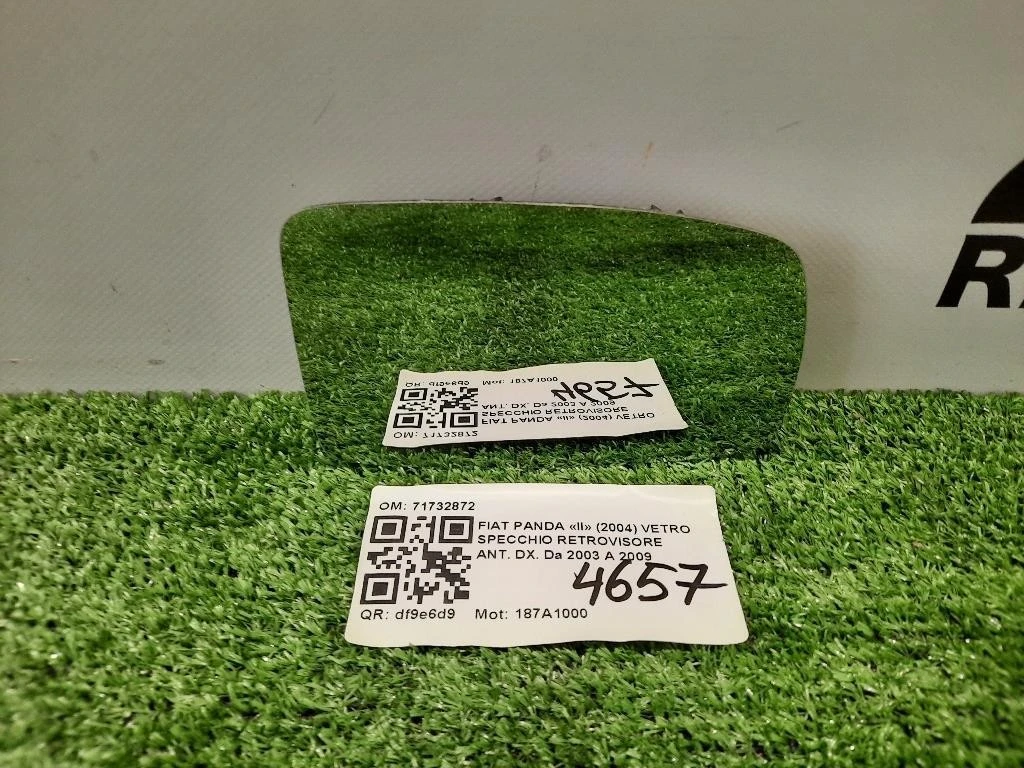 Vetro Specchio Retrovisore ANT DX 71732872 Fiat Panda II 2004